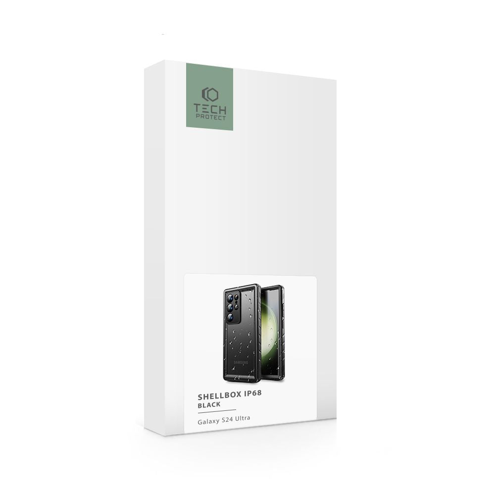 COPERTURA TECH-PROTECT SHELLBOX IP68 GALAXY S24 ULTRA NERA