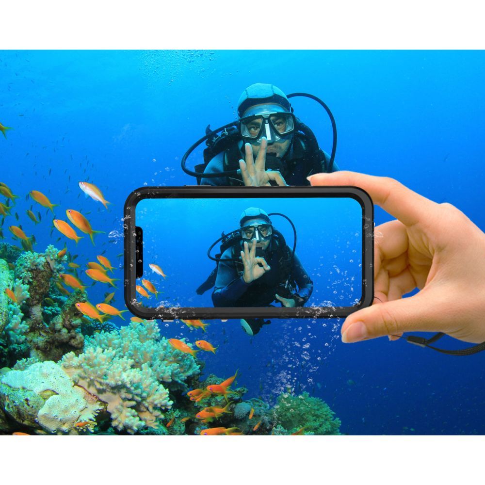 COPERTURA TECH-PROTECT SHELLBOX IP68 IPHONE 14 NERA