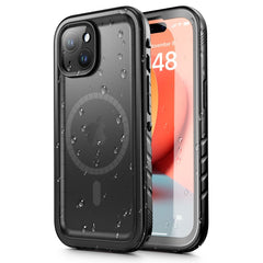 COPERTURA TECH-PROTECT SHELLBOX MAGSAFE IP68 IPHONE 15 PLUS NERA