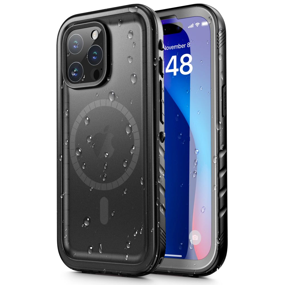 COPERTURA TECH-PROTECT SHELLBOX MAGSAFE IP68 IPHONE 15 PRO MAX NERA