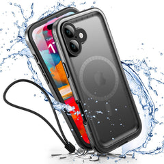 COPERTURA TECH-PROTECT SHELLBOX MAGSAFE IP68 IPHONE 16 NERA