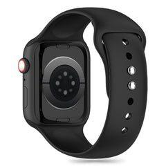 CINTURINO TECH-PROTECT IN SILICONE PER APPLE WATCH 6 / 7 / 8 / 9 / 10 / SE (40 / 41 / 42 MM) NERO