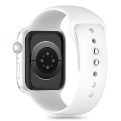 CINTURINO TECH-PROTECT IN SILICONE PER APPLE WATCH 6 / 7 / 8 / 9 / 10 / SE (40 / 41 / 42 MM) BIANCO
