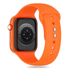 CINTURINO DOOP IN SILICONE PER APPLE WATCH 6 / 7 / 8 / 9 / 10 / SE / ULTRA 1 / 2 (44 / 45 / 46 / 49 MM) ARANCIONE VIVACE