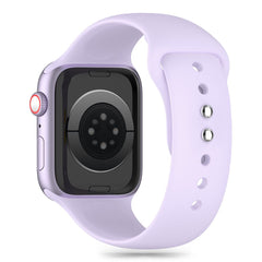 CINTURINO DOOP IN SILICONE PER APPLE WATCH 6 / 7 / 8 / 9 / 10 / SE / ULTRA 1 / 2 (44 / 45 / 46 / 49 MM) ELEGANTE VIOLA