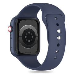 CINTURINO DOOP IN SILICONE PER APPLE WATCH 6 / 7 / 8 / 9 / 10 / SE / ULTRA 1 / 2 (44 / 45 / 46 / 49 MM) BLU NOTTE