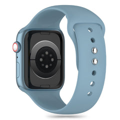 CINTURINO DOOP IN SILICONE PER APPLE WATCH 6 / 7 / 8 / 9 / 10 / SE / ULTRA 1 / 2 (44 / 45 / 46 / 49 MM) BLU INVERNALE