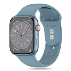 CINTURINO DOOP IN SILICONE PER APPLE WATCH 6 / 7 / 8 / 9 / 10 / SE / ULTRA 1 / 2 (44 / 45 / 46 / 49 MM) BLU INVERNALE