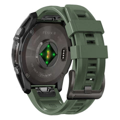 CINTURINO TECH-PROTECT IN SILICONE PER GARMIN FENIX 5 / 6 / 6 PRO / 7 / 8 (47 MM) / E VERDE ELETTRICO