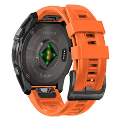 CINTURINO TECH-PROTECT IN SILICONE PER GARMIN FENIX 5 / 6 / 6 PRO / 7 / 8 (47 MM) / E ARANCIONE