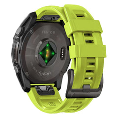 CINTURINO TECH-PROTECT IN SILICONE PER GARMIN FENIX 5X / 5X PLUS / 6X / 6X PRO / 7X / 8 (51 MM) LIME