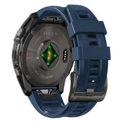 CINTURINO TECH-PROTECT IN SILICONE PER GARMIN FENIX 5X / 5X PLUS / 6X / 6X PRO / 7X / 8 (51 MM) BLU NAVY