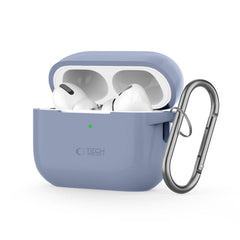 CUSTODIA TECH-PROTECT SILICONE HOOK APPLE AIRPODS PRO 1 / 2 AZZURRO BABY