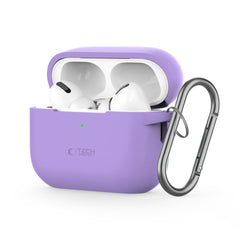 COPERTURA TECH-PROTECT SILICONE HOOK APPLE AIRPODS PRO 1 / 2 LAVANDA