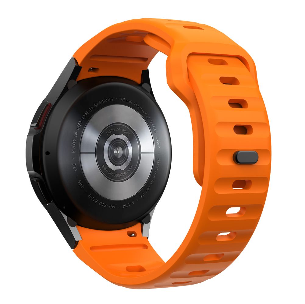 TECH-PROTECT SILICONE LINE SAMSUNG GALAXY WATCH 4 / 5 / 5 PRO / 6 / 7 / FE ARANCIONE