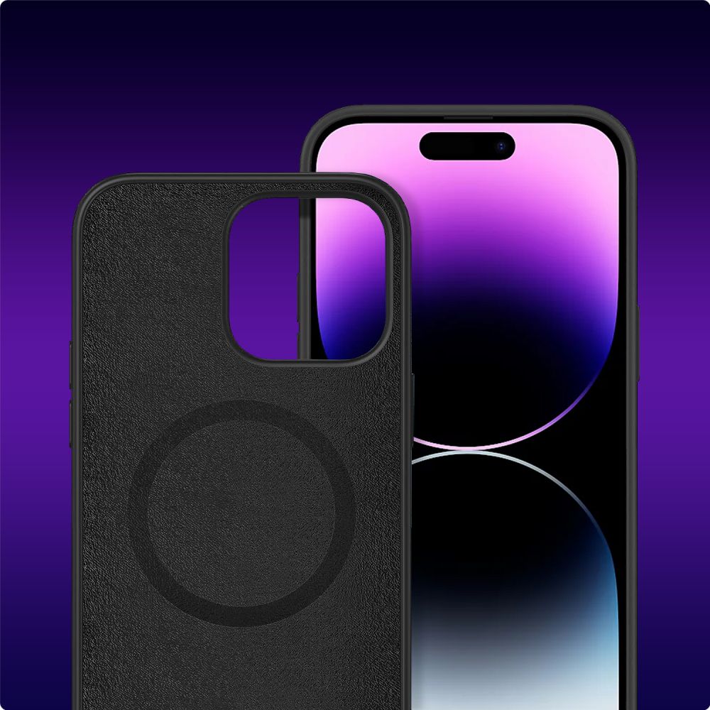 CUSTODIA TECH-PROTECT SILICONE MAGSAFE IPHONE IPHONE 12 / 12 PRO NERA