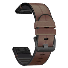 CINTURINO TECH-PROTECT IN SILICONE PU PER GARMIN FENIX 5 / 6 / 6 PRO / 7 / 8 (47 MM) / E MARRONE