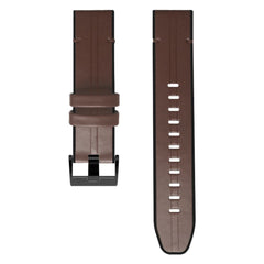 CINTURINO TECH-PROTECT IN SILICONE PU PER GARMIN FENIX 5 / 6 / 6 PRO / 7 / 8 (47 MM) / E MARRONE