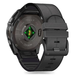 CINTURINO TECH-PROTECT IN SILICONE PU PER GARMIN FENIX 5X / 5X PLUS / 6X / 6X PRO / 7X / 8 (51 MM) NERO
