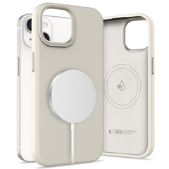 COPERTURA TECH-PROTECT SILICONE PURE MAGSAFE IPHONE 14 COSMIC LATTE