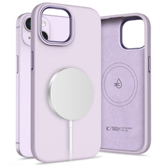 COPERTURA TECH-PROTECT SILICONE PURE MAGSAFE IPHONE 14 MAUVE