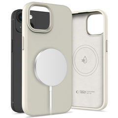 COPERTURA TECH-PROTECT SILICONE PURE MAGSAFE IPHONE 15 COSMIC LATTE