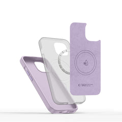 COPERTURA TECH-PROTECT SILICONE PURE MAGSAFE IPHONE 15 MAUVE