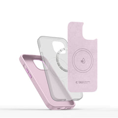 COPERTURA TECH-PROTECT SILICONE PURE MAGSAFE IPHONE 15 PINK PEARL