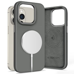 COPERTURA TECH-PROTECT SILICONE PURE MAGSAFE IPHONE 15 PRO CLAY