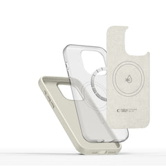 COPERTURA TECH-PROTECT SILICONE PURE MAGSAFE IPHONE 15 PRO COSMIC LATTE