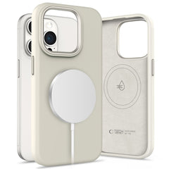 COPERTURA TECH-PROTECT SILICONE PURE MAGSAFE IPHONE 15 PRO COSMIC LATTE