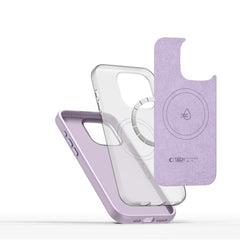 COPERTURA TECH-PROTECT SILICONE PURE MAGSAFE IPHONE 15 PRO MAUVE