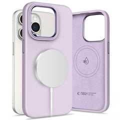 COPERTURA TECH-PROTECT SILICONE PURE MAGSAFE IPHONE 15 PRO MAX MAUVE