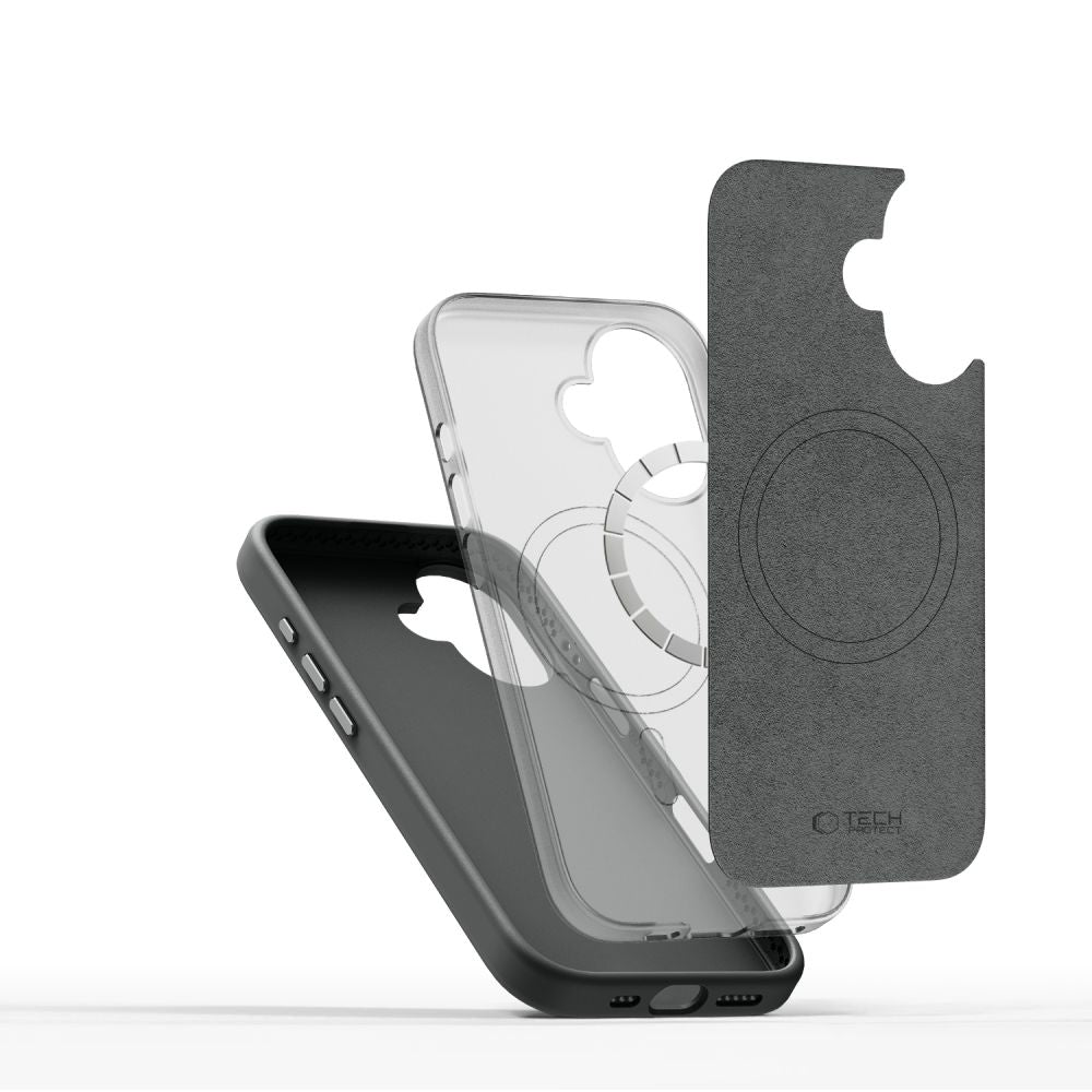 COPERTURA TECH-PROTECT SILICONE PURE MAGSAFE IPHONE 16 CLAY