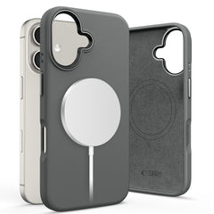 COPERTURA TECH-PROTECT SILICONE PURE MAGSAFE IPHONE 16 CLAY