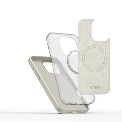 COPERTURA TECH-PROTECT SILICONE PURE MAGSAFE IPHONE 16 PRO MAX COSMIC LATTE