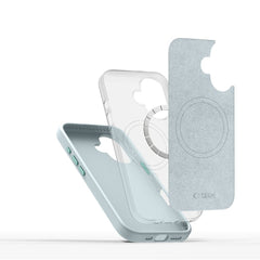 COPERTURA TECH-PROTECT SILICONE PURE MAGSAFE IPHONE 16 AZZURRO CIELO