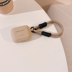 COPERTURA TECH-PROTECT IN SILICONE PER CAVO APPLE AIRPODS PRO 1 / 2 CAFFÈ LATTE