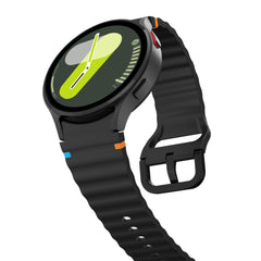 TECH-PROTECT SILICONE SPORT SAMSUNG GALAXY WATCH 4 / 5 / 5 PRO / 6 / 7 / FE NERO
