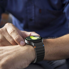TECH-PROTECT SILICONE SPORT SAMSUNG GALAXY WATCH 4 / 5 / 5 PRO / 6 / 7 / FE NERO