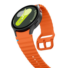 TECH-PROTECT SILICONE SPORT SAMSUNG GALAXY WATCH 4 / 5 / 5 PRO / 6 / 7 / FE ARANCIONE