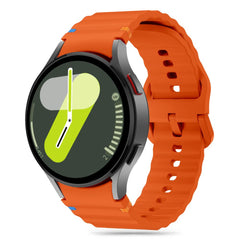 TECH-PROTECT SILICONE SPORT SAMSUNG GALAXY WATCH 4 / 5 / 5 PRO / 6 / 7 / FE ARANCIONE