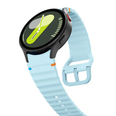 TECH-PROTECT SILICONE SPORT SAMSUNG GALAXY WATCH 4 / 5 / 5 PRO / 6 / 7 / FE BLU CIELO