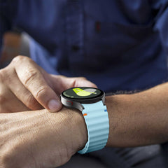 TECH-PROTECT SILICONE SPORT SAMSUNG GALAXY WATCH 4 / 5 / 5 PRO / 6 / 7 / FE BLU CIELO