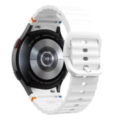 TECH-PROTECT SILICONE SPORT SAMSUNG GALAXY WATCH 4 / 5 / 5 PRO / 6 / 7 / FE BIANCO