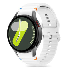 TECH-PROTECT SILICONE SPORT SAMSUNG GALAXY WATCH 4 / 5 / 5 PRO / 6 / 7 / FE BIANCO