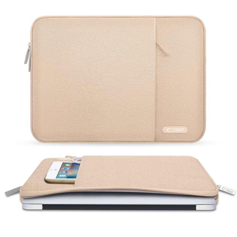 TECH-PROTECT SLEEVE PER LAPTOP 13-14 CAFFE LATTE