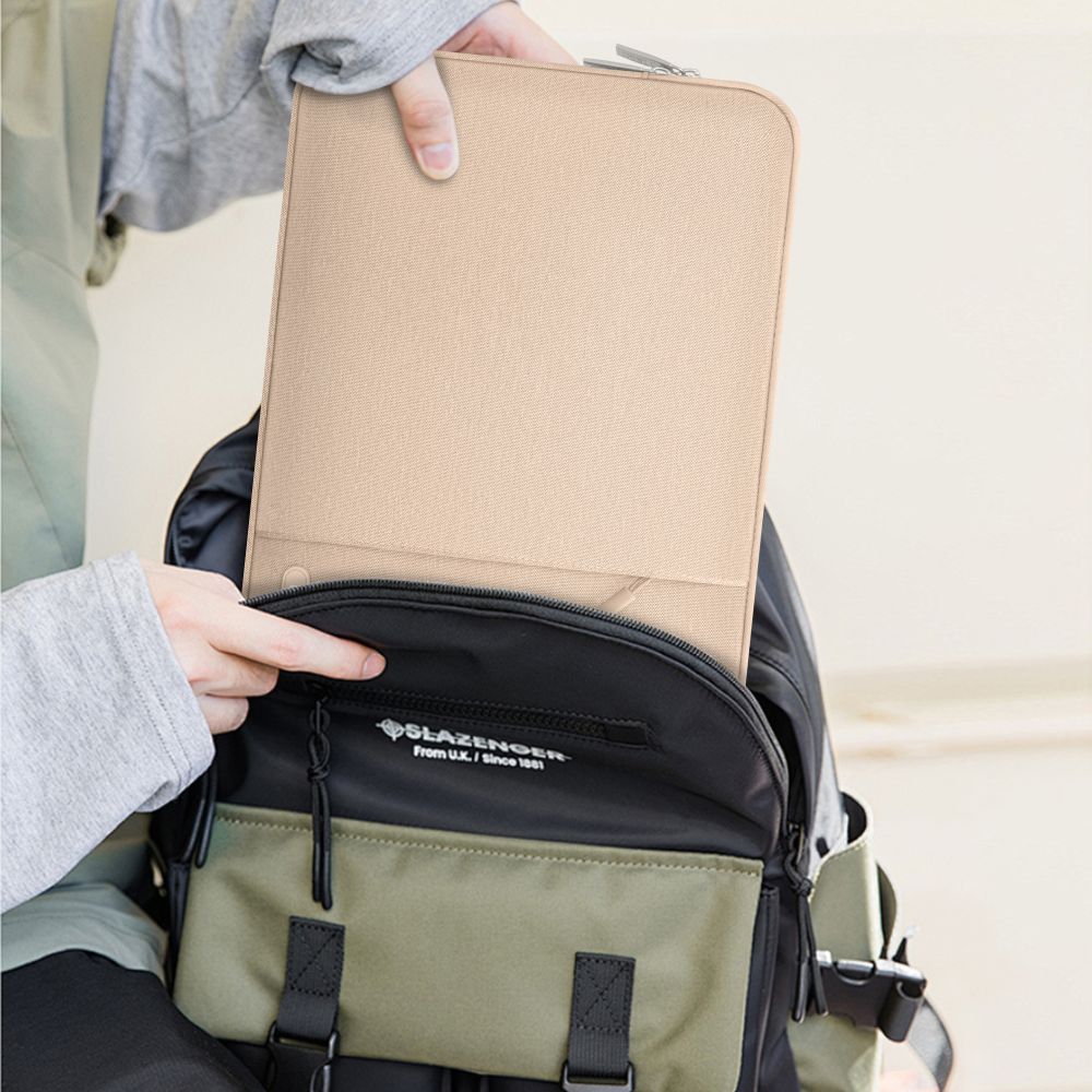 TECH-PROTECT SLEEVE PER LAPTOP 13-14 CAFFE LATTE