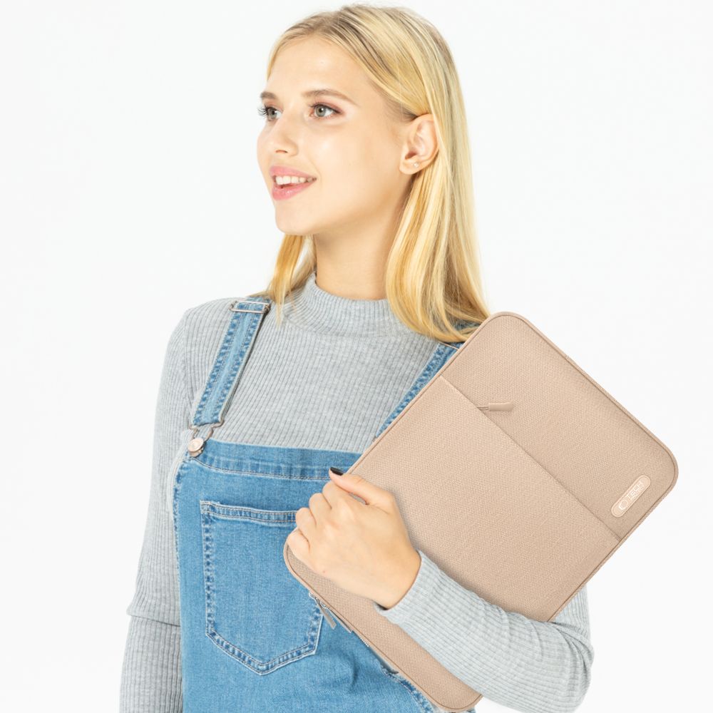 TECH-PROTECT SLEEVE PER LAPTOP 13-14 CAFFE LATTE