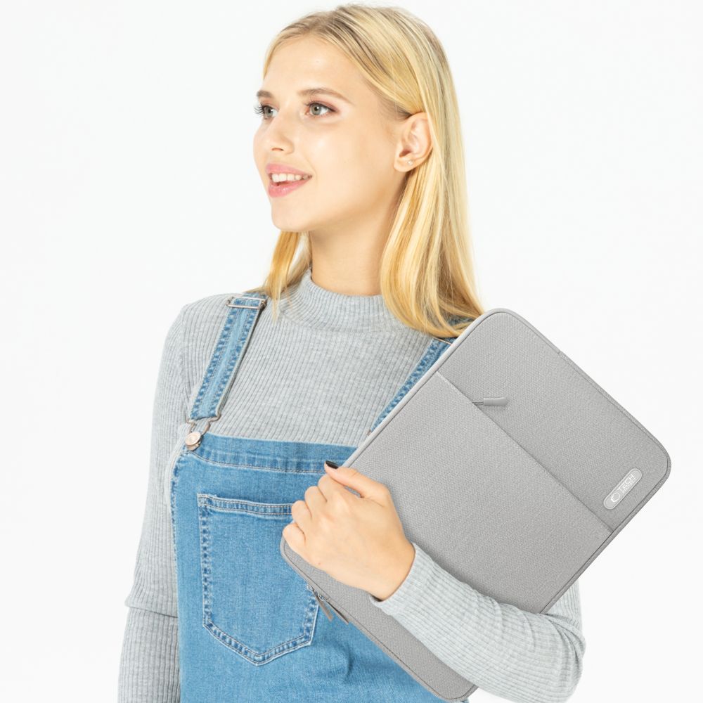 TECH-PROTECT SLEEVE PER LAPTOP 13-14 GRIGIO CRAYON